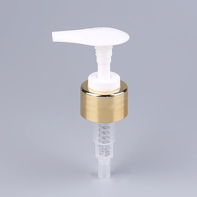 Kozmetik İçin Özel Losyon Dispenser Pompası 28mm 28/410 Alüminyum Plastik Jel Vida
