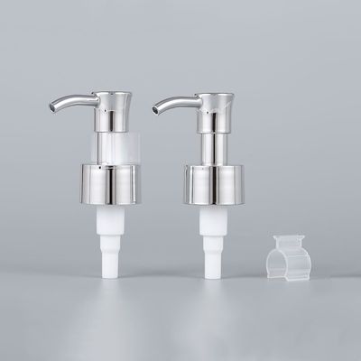 Alüminyum losyon dağıtıcı pompa 24 mm 24/410 şampuan vida pompası şişe için