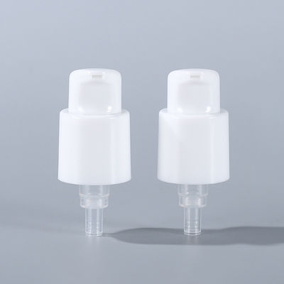 18mm 18/410 Treatment Cream Pump Plastic White Serum Powder Pump For Bottle