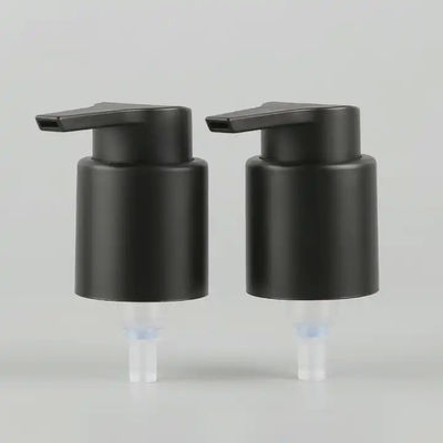 20 mm tedavi kremi pompası 20/410 Siyah Plastik Uzun nozel Dış toz pompası