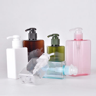 Boş Plastik El Sabunu Pompa Şişeleri 280ml 9.4oz Petg Dispenserler Banyo Manuel Pres Döngüsel