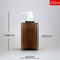 13.4oz 400ml Amber Plastik Şampuan Pompa Şişeleri Seyahat Duş İçin Yeniden Kullanılabilir Şampuan Kapları