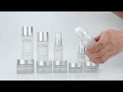 Kozmetik ambalaj Dondurulmuş Cam 30g 50g Yüz Kremi Kavanoz 30ml 100ml 120ml Losyon Esans Şişe